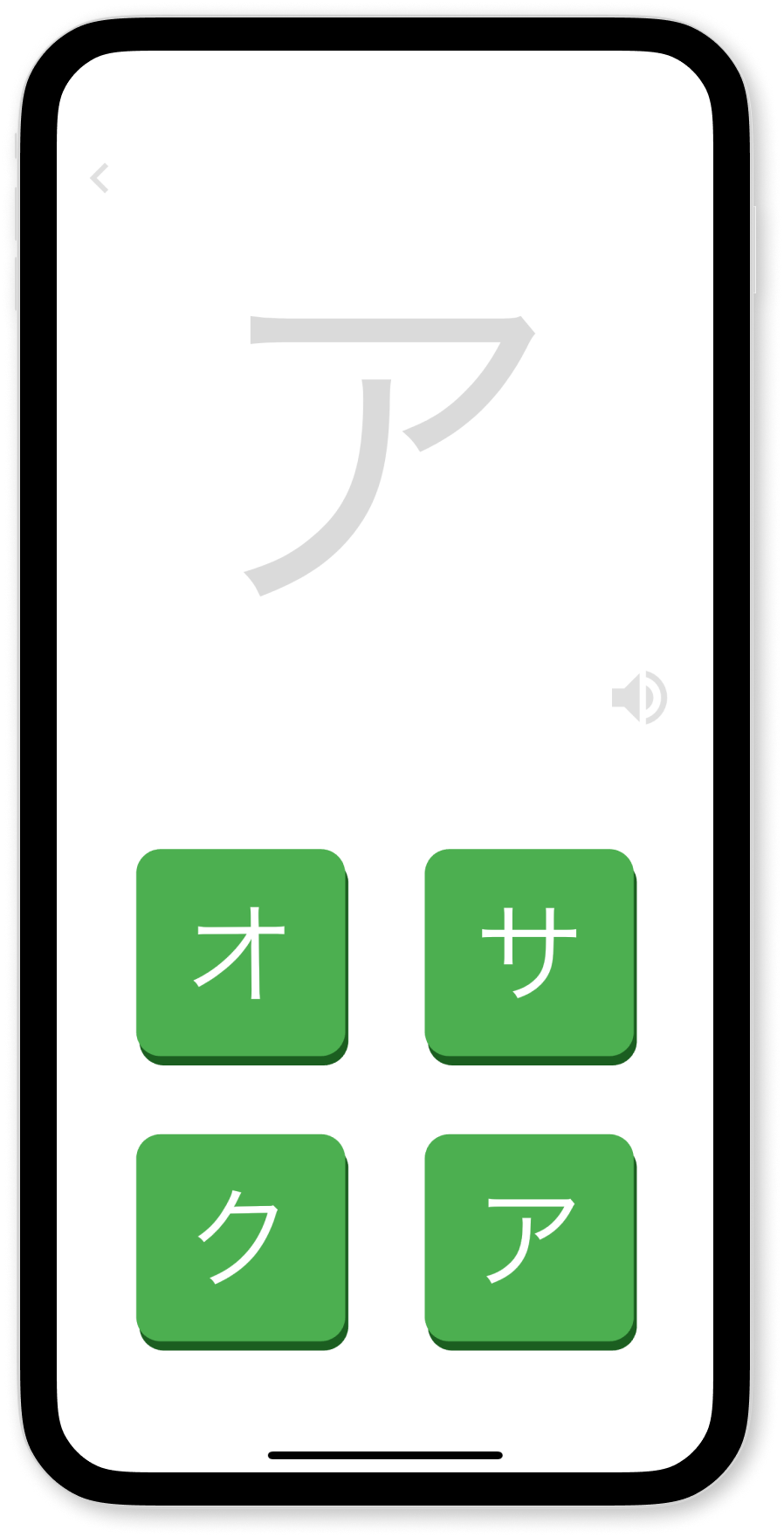 See the character and hear the sound